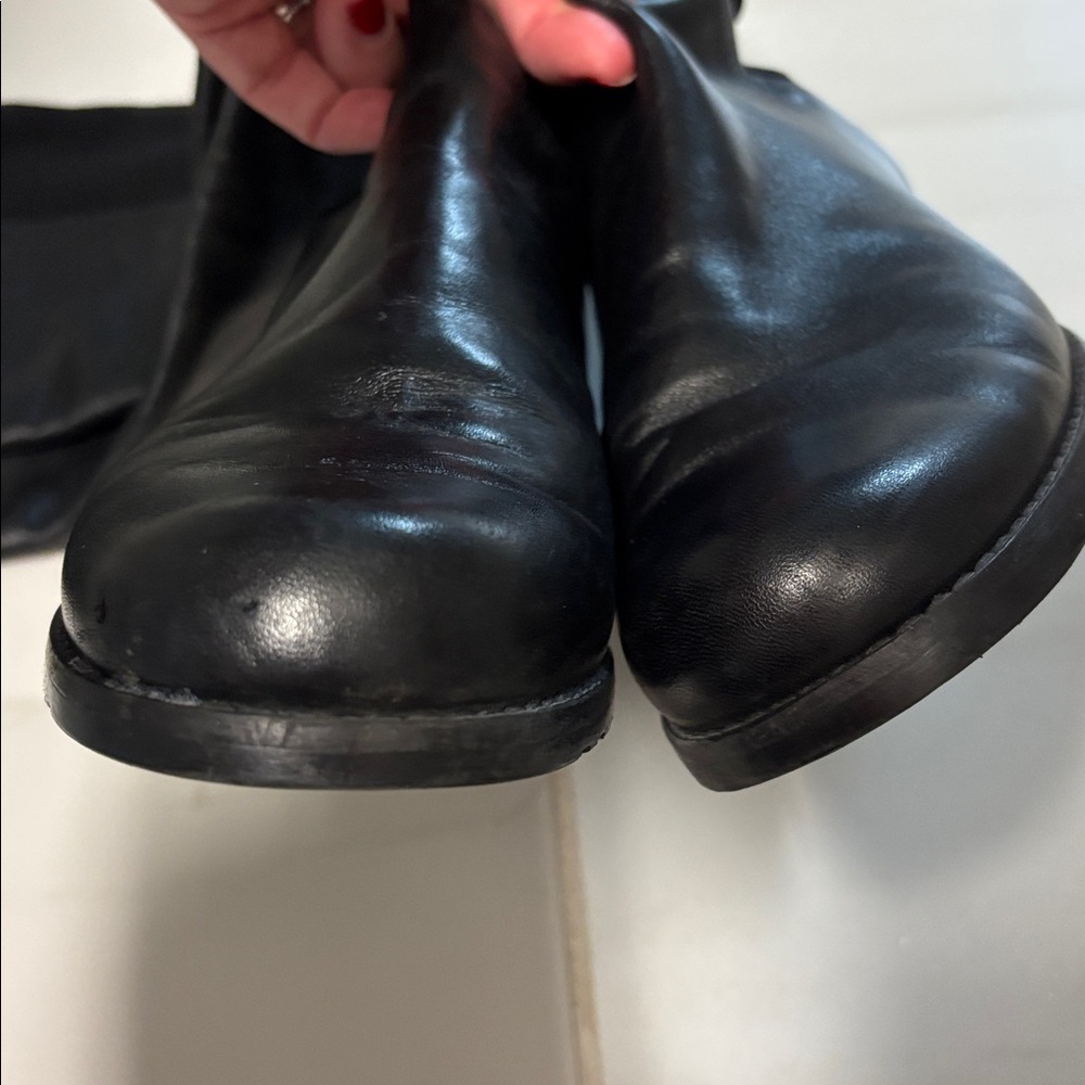 Stuart Weitzman black
over the knee Boots leather 8.5 - Picture 14 of 16